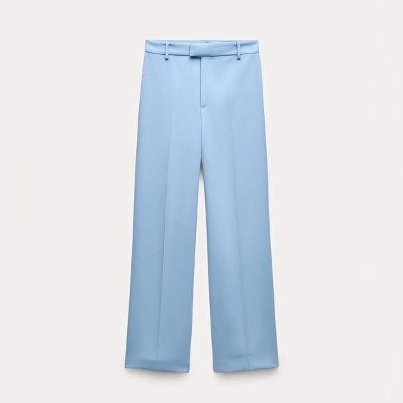 ZARA ZW COLLECTION STRAIGHT LEG PANTS - Picture 12 of 16